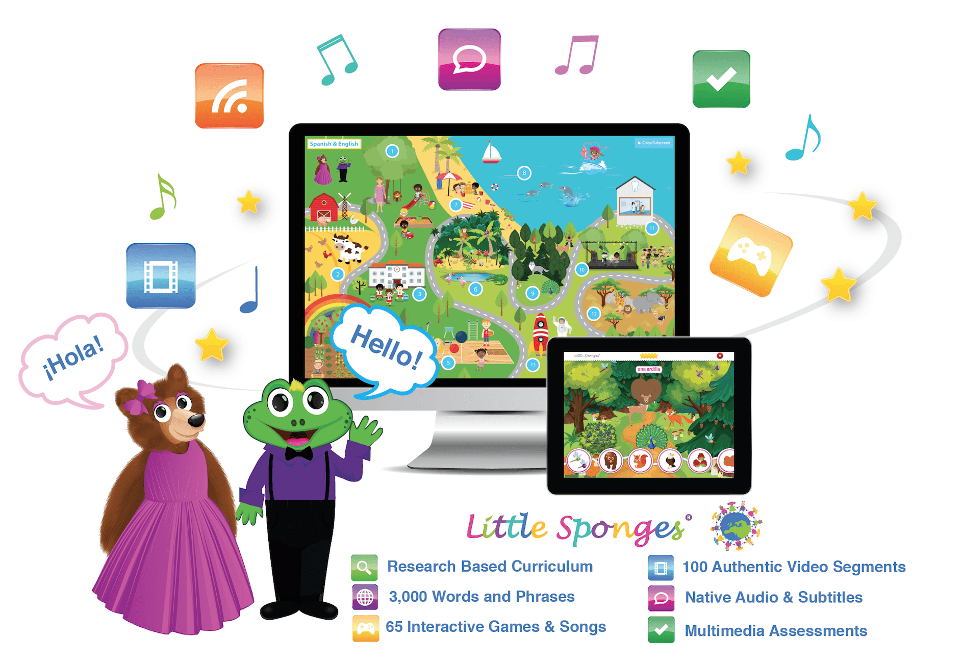 little sponges program package details